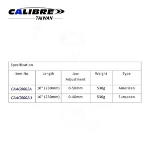Pince à bec courbé de 10 pouces avec coupe-fil - TAIWAN CALIBRE - DIY OEM - Product Image 6