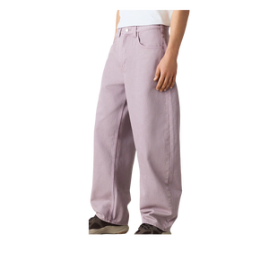 Jean droit rose clair pour homme, taille mi-haute, coupe décontractée, en denim de coton, idéal pour le printemps - Product Image 3