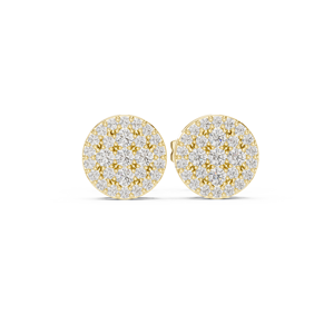 Pendientes de tuerca de moissanita VVs1 de plata esterlina S925 para mujer chapados en oro blanco con diamantes de corte redondo - Product Image 6