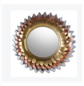 Finition métallique créative et éclatante d'un élégant miroir raffiné symbolisant clarté et raffinement, nouvelle arrivée au prix le plus bas. - Product Image 5