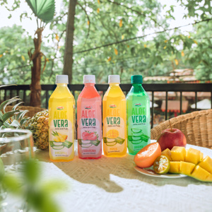 Bebida de Aloe Vera Nawon con Pulpa 500ml, Jugo de Frutas y Verduras, Fabricante Vietnamita, Suministro OEM de Marca Privada, Directo de Fábrica - Product Image 6