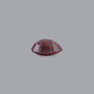 Natural Pink Ruby Loose Gemstone 6.7 Carat Pear Oval Faceted for Fine Jewelry - Product Image 3