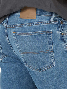 Jeans de Mezclilla Elásticos de Diseñador para Hombre, de Alta Calidad, Corte Recto, Cintura Media, Estilo Urbano, 100% Algodón, con Logotipo - Product Image 4