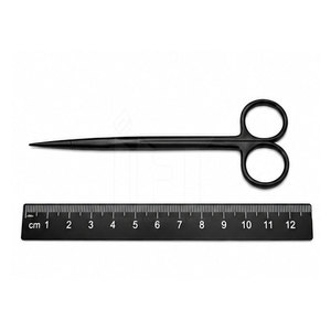 Black Coated Surgical Metzenbaum <b>Scissors</b> Manual Professional Tool for Salon and Daily Use - Product Image 6