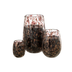 Multi Confetti Solid Candle Glass Holder Colorful <b>Decorative</b> Candle <b>Jar</b> for Home Decor and Table Styling - Product Image 4