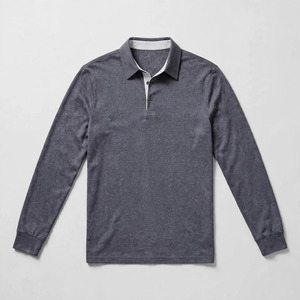 Men's <b>Black</b> Solid Knitted Short Sleeve Round Neck Casual <b>Shirt</b> Breathable Polyester Summer Wear - Product Image 6