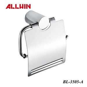 Bathroom Toilet Two Sides <b>Tissue</b> <b>Paper</b> Holder Hanger with Cover - Product Image 6