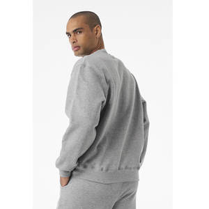 BELLA + CANVAS Unisexe 10 Oz. Sweat-shirt à col rond épais 100% Coton Imprimé Décontracté Automne ODM jusqu'à 4XL 4711 Athletic Heather - Product Image 3