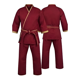 Customized Karate Gi Uniform 100% Cotton Durable Adult Sportswear Martial Arts Loose Fit Breathable Lightweight Karate Suit - Product Image 2
