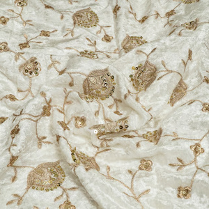 SQ <b>embroidery</b> <b>fabric</b> sequin <b>fabric</b> embroidered kaftan <b>fabric</b> <b>embroidery</b> abaya <b>fabric</b> lace <b>fabric</b> boutique fashion wholesale bulk - Product Image 3
