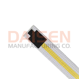 Cinturón de Taekwondo blanco con franja amarilla, tela duradera de 1,8 m, equipo de entrenamiento de artes marciales unisex - Product Image 3