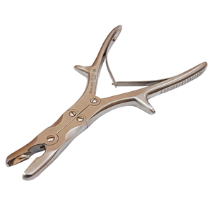 Rongeur à os double action de qualité supérieure, forceps de précision pour la neurochirurgie et les procédures orthopédiques - Product Image 5