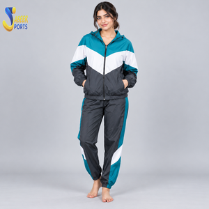 Hot Selling <b>Women</b> <b>Windbreaker</b> Tracksuit Durable Lightweight Fabric Windproof Breathable Comfortable <b>Windbreaker</b> Tracksuit - Product Image 1