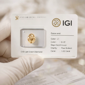 Diamante Cultivado en Laboratorio con Certificación IGI, 1 Quilate, Corte Pera Blanco, Corte Excelente, Color O-Z, Claridad VVS1/VVS2, Perforado con Láser, Diamante Suelto para - Product Image 3