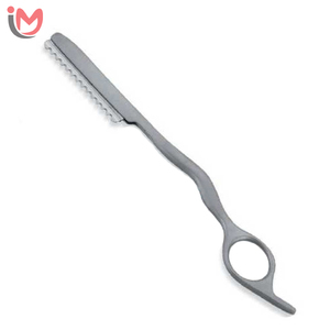 Rasoir professionnel classique en acier inoxydable avec manche en bois, double lame, outil de toilettage pour barbier, vente en gros pour salon, logo personnalisé - Product Image 2