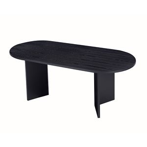 <b>Small</b> Space Wood Dining <b>Table</b> with Black Desk Top <b>for</b> <b>Kitchen</b> Use - Product Image 2