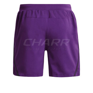 Shorts d'entraînement respirants à séchage rapide en polyester/coton doux pour hommes, taille élastique, confortables pour le sport - Product Image 2