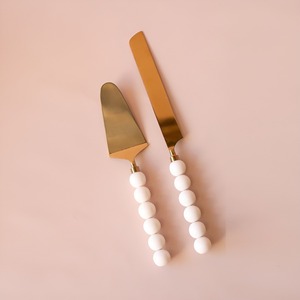 Hand Carved & Designer Metal <b>Cake</b> <b>Server</b> & Cutting Tools Creative Dessert <b>Cake</b> <b>Server</b> for Wedding and Dining Table - Product Image 2