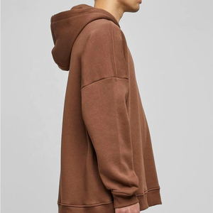 Prix de gros, sweats à capuche surdimensionnés pour hommes à manches longues, 100% coton, haute qualité, écologiques, respirants, en polaire pour l'hiver - Product Image 5