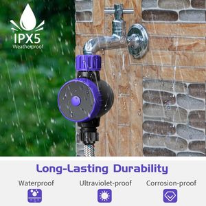 Minuterie d'eau d'irrigation WiFi intelligente Bluetooth Télécommande sans fil APP Commande vocale Arrosage de jardin Minuterie d'arrosage de jardin - Product Image 6