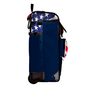 Custom Baseball Bat Backpack with <b>Shoe</b> Compartment Helmet Storage Glove Pocket Fence Hook and Water Bottle <b>Holder</b> - Product Image 2