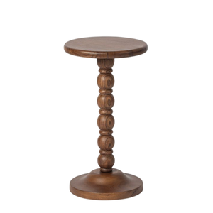 New Arrival <b>Round</b> <b>Wooden</b> <b>Coffee</b> <b>Table</b> With Tapered Base Handmade Minimalist Living Room Furniture Unique Look Side <b>Table</b> - Product Image 5