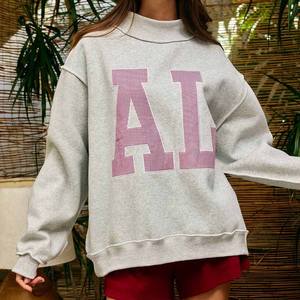 Sweat-shirt personnalisé à col montant Alpha Sorority, style esthétique universitaire grec, pull preppy de boutique universitaire - Product Image 5