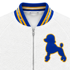 Chaqueta Bomber Reversible de Sherpa Personalizada para Mujer, con Forro Polar Suave, de la Hermandad Griega Sigma Gamma Rho, Abrigo Cálido para Invierno y Uso Diario - Product Image 3