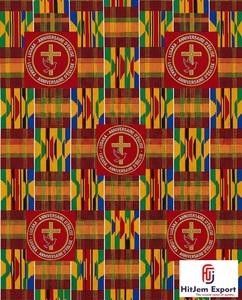 Fabricante Mayorista de Tela Africana Kente para Iglesias, Proveedor de Uniformes Religiosos, Tela Encerada Personalizada - Product Image 1