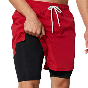 Custom Breathable 100% Cotton casual Mid Waist Drawstring Men's <b>Cargo</b> Jogger <b>Shorts</b> - Product Image 5