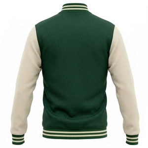 Chaqueta Deportiva Casual Unisex de Primavera, 100% Algodón, Corduroy Liso Teñido, Ecológica, Impermeable, de Secado Rápido, Estilo Universitario - Product Image 3