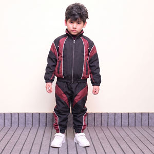Chaqueta Deportiva Cortavientos Personalizada, Traje Deportivo Holgado, Chaqueta Deportiva de Poliéster y Nailon Extra Grande, Trajes Cortavientos para Niños - Product Image 2