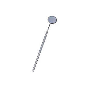 Miroir buccal dentaire manuel en acier inoxydable de haute qualité (N°6) (26 mm x 5 pouces de longueur) Instrument chirurgical certifié CE - Product Image 3