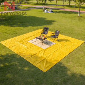 Grande tapis de pique-nique pliable et léger pour les voyages et la randonnée, idéal pour les rassemblements familiaux en plein air - Product Image 6