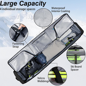 Latest Design Fashion Draw Snowboard Bag Washable Customized Low Price Snowboard Bags for Sale - Product Image 4