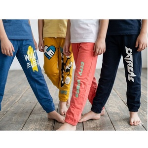 Pantalons de survêtement pour garçons et filles, qualité export, en coton durable, pour enfants actifs, vêtements décontractés, disponibles en grande quantité. - Product Image 1