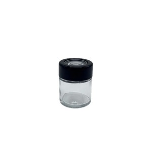 Shilajit Resin Glass Jar <b>Clear</b> <b>Storage</b> <b>Container</b> With Lid Compact Glass Packaging Jar For Resin <b>Storage</b> - Product Image 2
