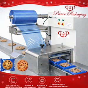 Máquina Automática para Envolver y Sellar Galletas Sólidas Controlada por PLC con Empaque de Papel/Película Plástica para Alta Productividad - Product Image 2