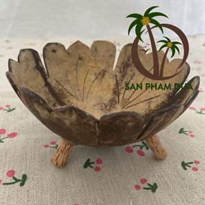 PORTE-SAVON EN COQUE DE NOIX DE COCO PLATEAU À SAVON EN NOIX DE COCO NATURELLE SCULPTÉ DIVERS DESIGN FAIT À LA MAIN DU VIETNAM - Product Image 4