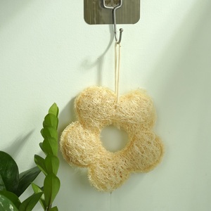 Flower Shaped Bath Loofah <b>Sponge</b>, Natural Exfoliating <b>Shower</b> Scrubber use Body Cleaner for Daily Deep Cleansing and Gift - Product Image 4