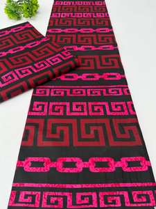 Tela Africana de Alta Calidad con Estampado de Cera de Ghana, 100% Algodón, para Ropa de Niñas, Manualidades y Bolsos - Product Image 3