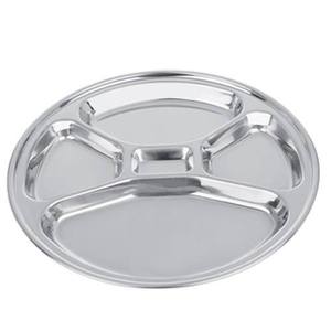 Assiettes de service rectangulaires classiques Bold Blossom en acier poli pour camping, écologiques, durables et non toxiques - Product Image 1