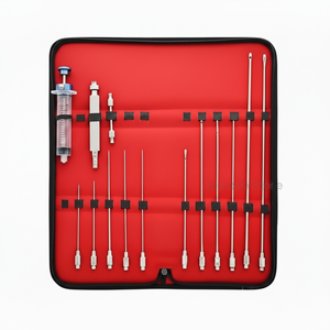 Juego de Cánulas para Liposucción, Instrumentos para Transferencia de Grasa, 12 Piezas, Kit de Calidad A+ - Product Image 1