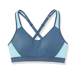 JDB INDUSTRIES - Sujetador Deportivo de Yoga para Mujer, Transpirable, de Secado Rápido, con Logotipo Frontal Simple, de Alta Sujeción, Spandex/Poliéster, Hecho en Pakistán - Product Image 2