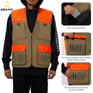 Chaleco de Caza de Aves de Campo con Múltiples Bolsillos, Resistente al Agua y al Desgarro, para Hombres y Mujeres - Product Image 4