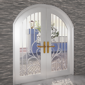 Modelos de Puertas Ornamentales de Hierro Majestuosas: Puertas de Acero Resistentes para Protección del Hogar, Elaboradas con un Arte Vintage Sofisticado. - Product Image 6
