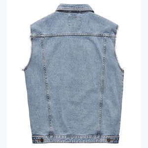 Chaleco Vaquero de Secado Rápido, Precio Razonable, Estilo Casual, Alta Calidad, Sin Mangas, Look Casual, Ropa Urbana para Hombre - Product Image 2