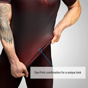 Camiseta de Compresión Transpirable para Hombre, Manga Larga, Spandex/Poliéster, Protección Corporal de Alta Calidad para Entrenamiento de BJJ MMA, OEM - Product Image 5