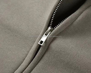 Sudadera con Capucha Unisex de Alta Calidad, 100% Algodón, Estilo Urbano, Holgada, Invierno, Diseño Sólido, Hombros Caídos, Impresión Personalizada - Product Image 4