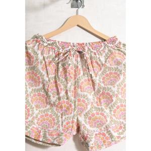 Conjunto de Pijama Corto de Algodón Suave y Transpirable con Estampado de Lujo, de Secado Rápido, para Mujer, Ropa de Dormir Informal de Verano - Product Image 4